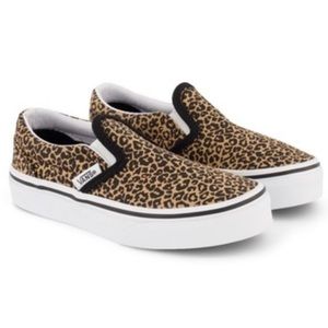 Vans Kids' Classic Slip On Cheetah Shoes